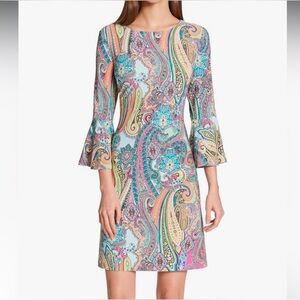 Tommy Hilfiger Jaipur Paisley Sheath Dress
size14